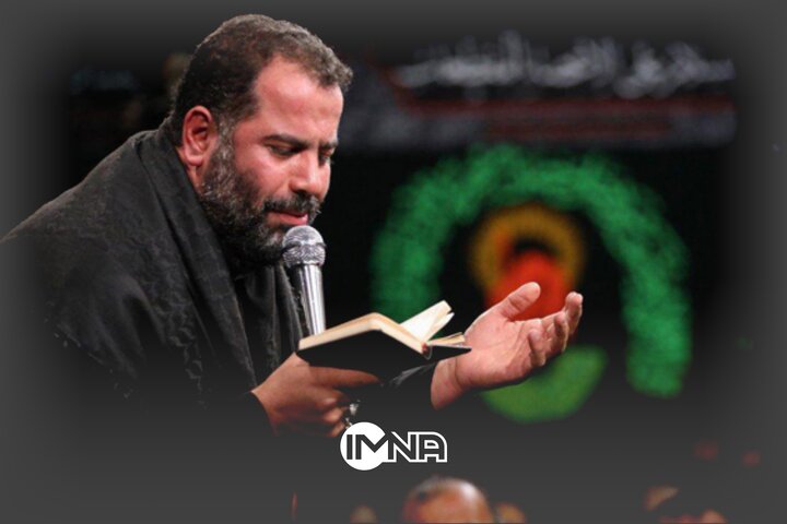 مداحی محمد رضا بذری در حسینیه امام خمینی(ره)