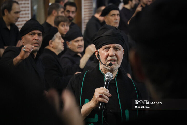 دسته‌های عزاداری اباعبدالله‌الحسین(ع) در بازار تبریز