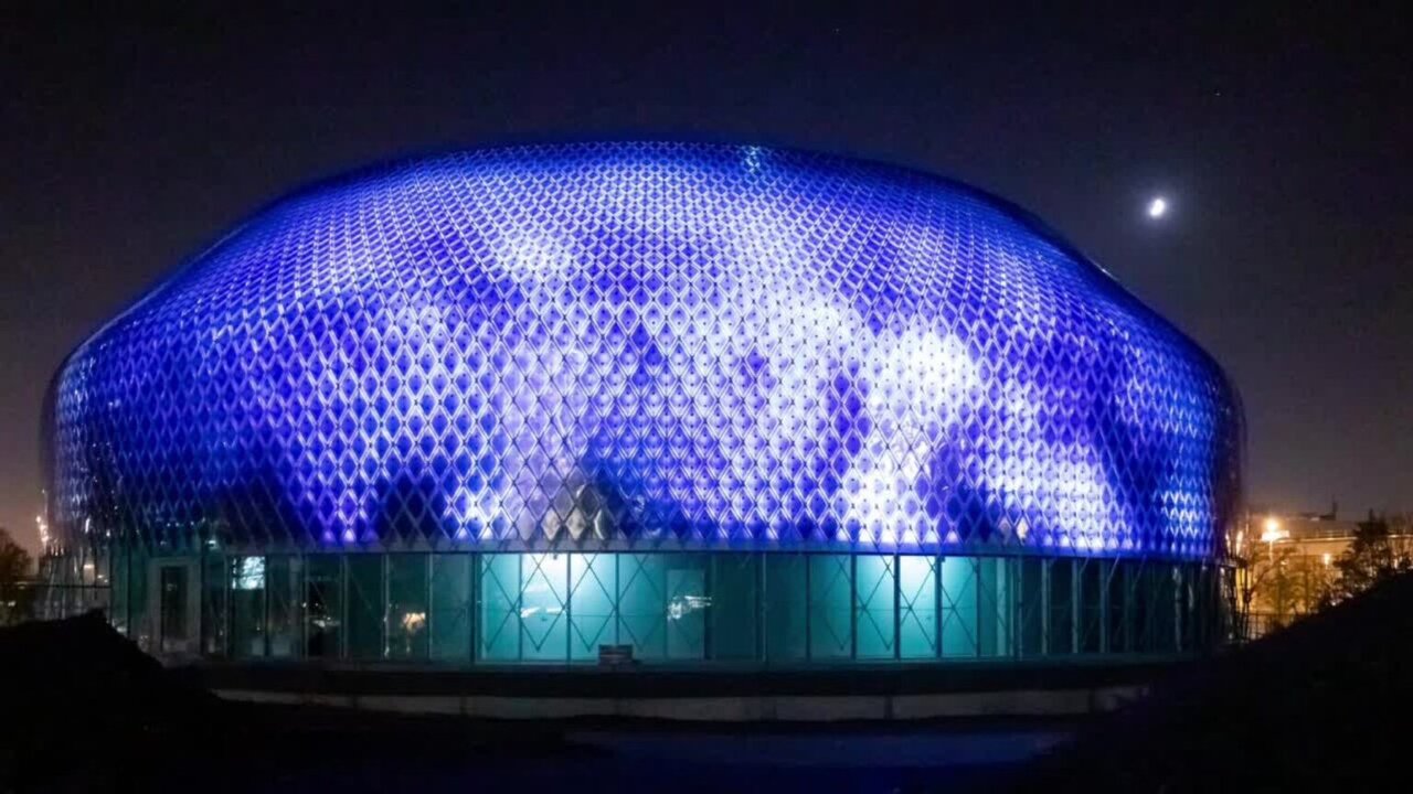 انرژی پاک و هنر دیجیتال در قلب شهر سوئیسی