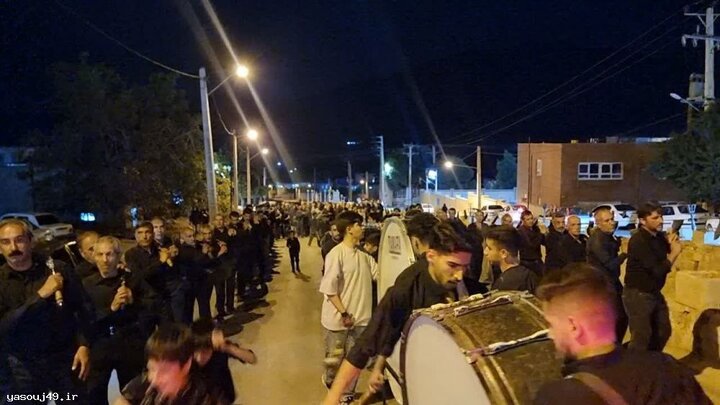 فیلم| پژواک طبل عزای علمدار کربلا در سینه دنا