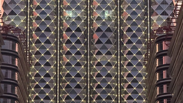 تصاویر برج فوق‌بلند چین با طراحی اوریگامی منتشر شد