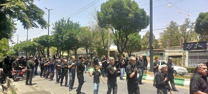 فیلم| دل‌های مردم اراک در هوای علمدار کربلا