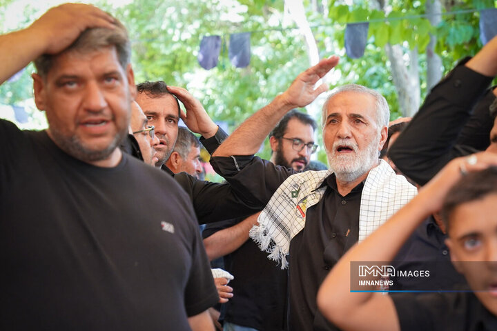 گردهمایی دسته‌های عزاداری خوراسگان در روز تاسوعا