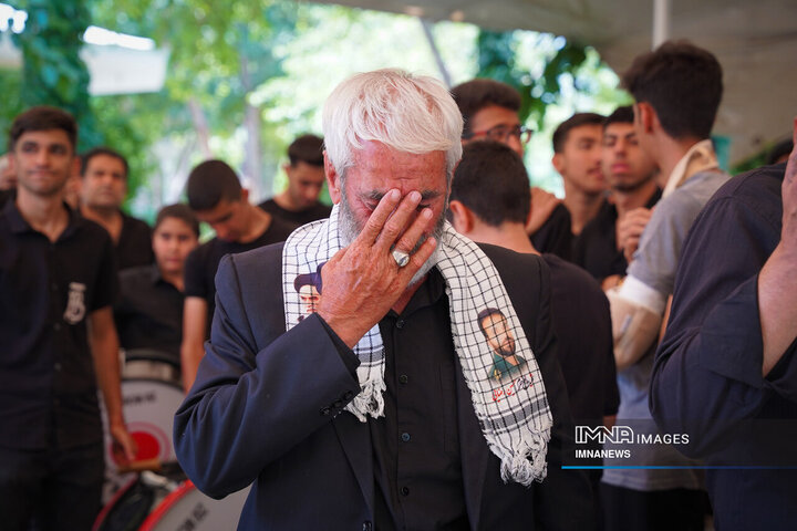 گردهمایی دسته‌های عزاداری خوراسگان در روز تاسوعا