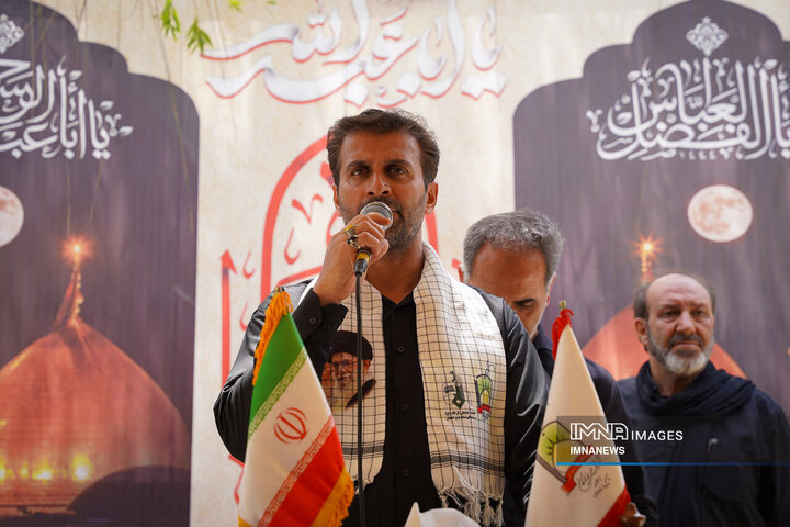 گردهمایی دسته‌های عزاداری خوراسگان در روز تاسوعا