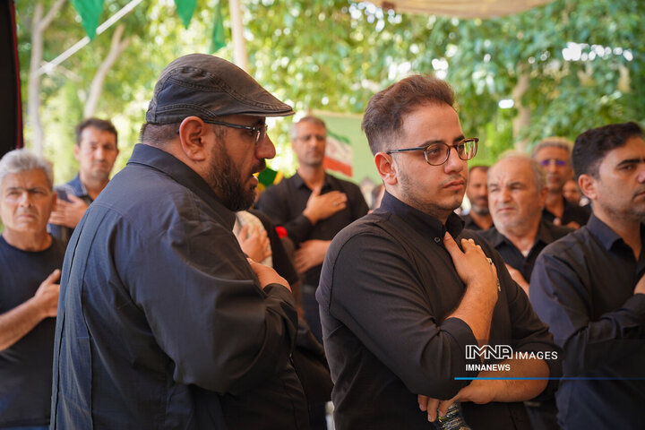 گردهمایی دسته‌های عزاداری خوراسگان در روز تاسوعا