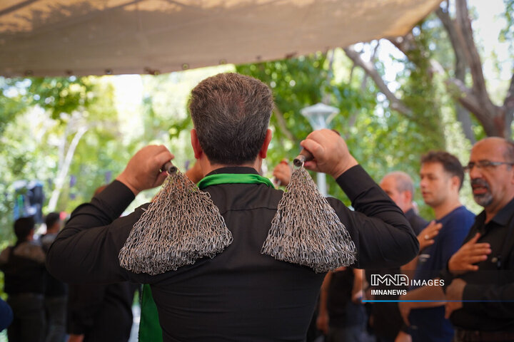 گردهمایی دسته‌های عزاداری خوراسگان در روز تاسوعا