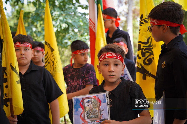 گردهمایی دسته‌های عزاداری خوراسگان در روز تاسوعا