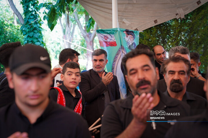 گردهمایی دسته‌های عزاداری خوراسگان در روز تاسوعا