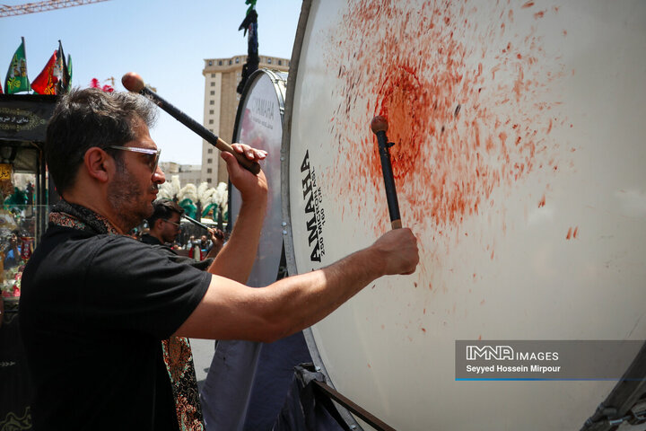 مراسم عزاداری روز تاسوعا در مشهد