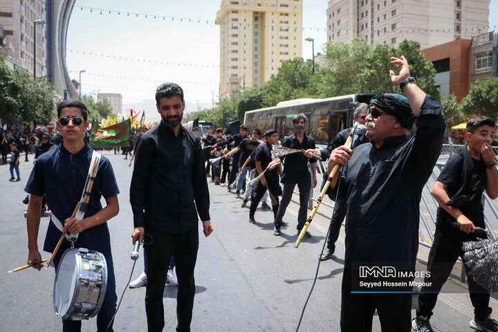 مراسم عزاداری روز تاسوعا در مشهد