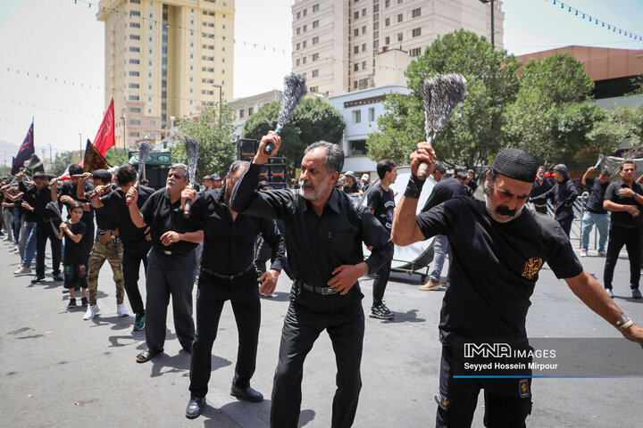 مراسم عزاداری روز تاسوعا در مشهد
