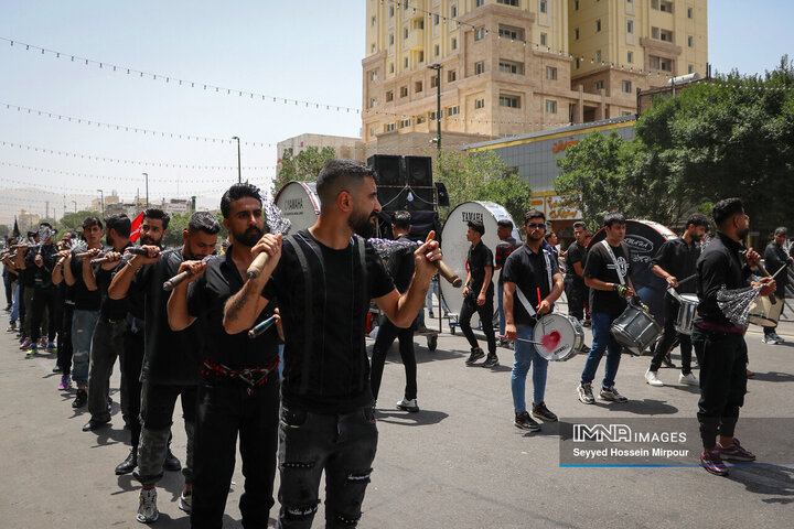 مراسم عزاداری روز تاسوعا در مشهد