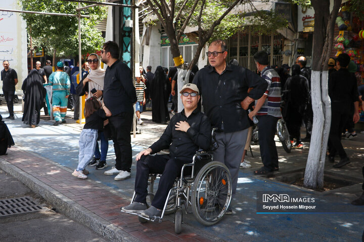 مراسم عزاداری روز تاسوعا در مشهد