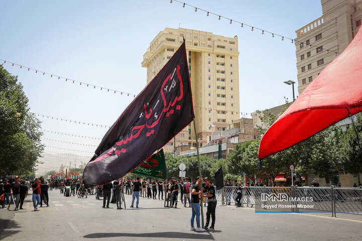مراسم عزاداری روز تاسوعا در مشهد