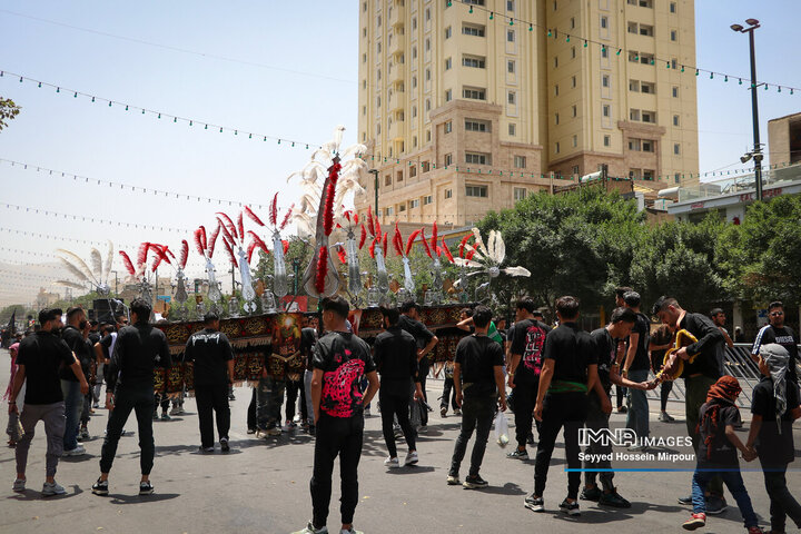 مراسم عزاداری روز تاسوعا در مشهد