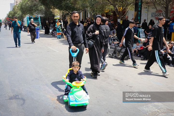 مراسم عزاداری روز تاسوعا در مشهد
