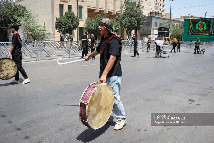 مراسم عزاداری روز تاسوعا در مشهد