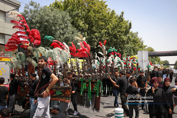 مراسم عزاداری روز تاسوعا در مشهد