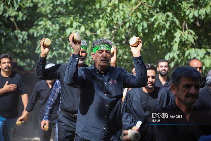 مراسم سنتی چغچغه زنی روستای تاریخی انجدان اراک