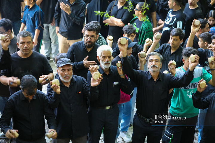 مراسم سنتی چغچغه زنی روستای تاریخی انجدان اراک