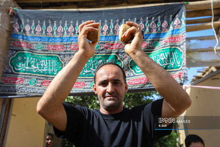مراسم سنتی چغچغه زنی روستای تاریخی انجدان اراک