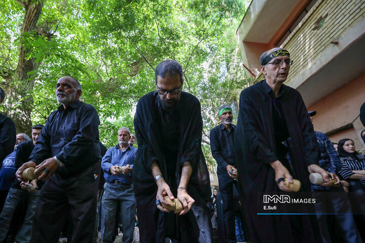 مراسم سنتی چغچغه زنی روستای تاریخی انجدان اراک
