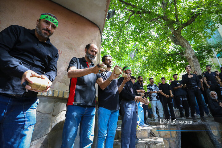 مراسم سنتی چغچغه زنی روستای تاریخی انجدان اراک