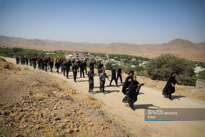 مراسم سنتی چغچغه زنی روستای تاریخی انجدان اراک