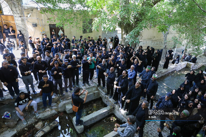 مراسم سنتی چغچغه زنی روستای تاریخی انجدان اراک