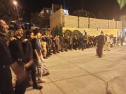 فیلم| عزاداری شب عاشورا در روستای بردپهن زیلایی