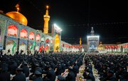 آئین شام غریبان امام حسین (ع) در حرم رضوی