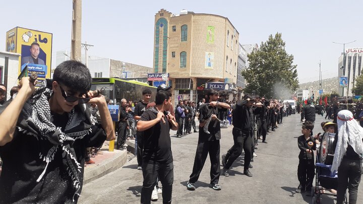 فیلم| یاسوج غرق در شور و شعور حسینی