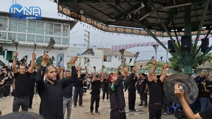 فیلم| سوگواری عزاداران مازندرانی در عاشورای حسینی