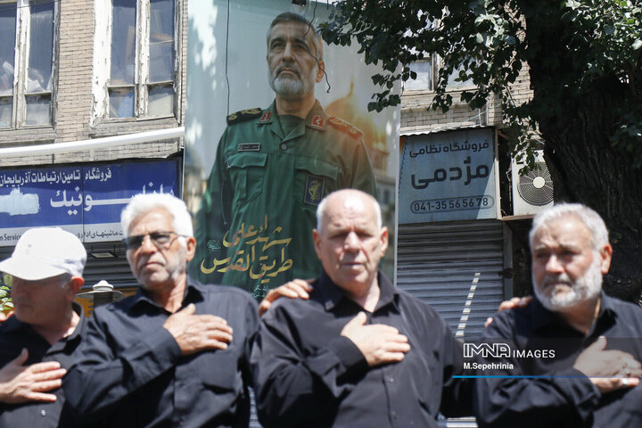 مراسم عزاداری عاشورای حسینی در تبریز