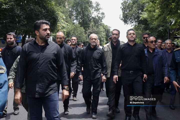 مراسم عزاداری عاشورای حسینی در تبریز