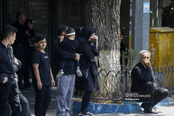 مراسم عزاداری عاشورای حسینی در تبریز