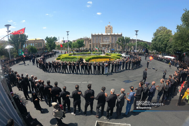 مراسم عزاداری عاشورای حسینی در تبریز