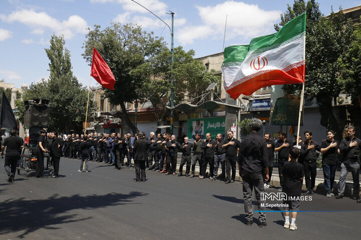 مراسم عزاداری عاشورای حسینی در تبریز