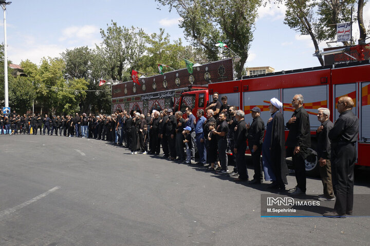 مراسم عزاداری عاشورای حسینی در تبریز