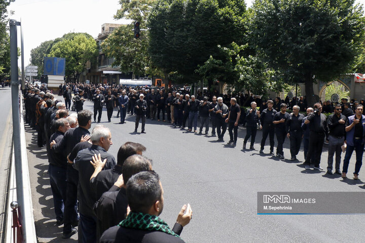 مراسم عزاداری عاشورای حسینی در تبریز