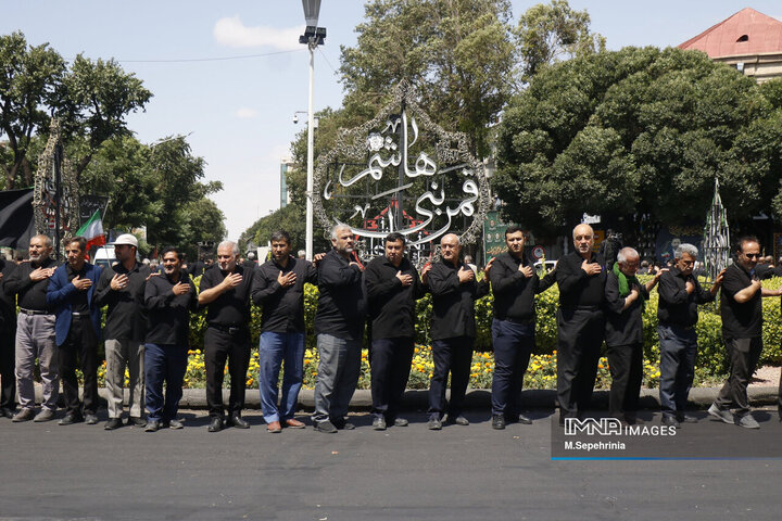 مراسم عزاداری عاشورای حسینی در تبریز