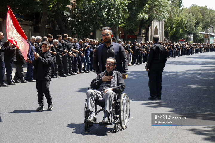 مراسم عزاداری عاشورای حسینی در تبریز