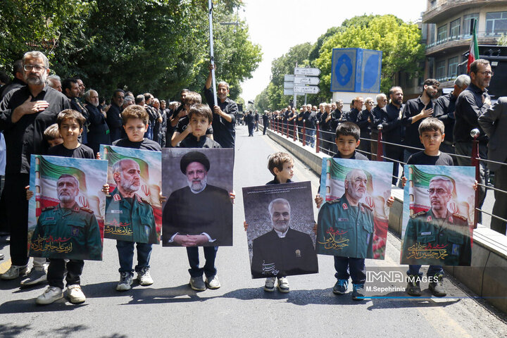 مراسم عزاداری عاشورای حسینی در تبریز