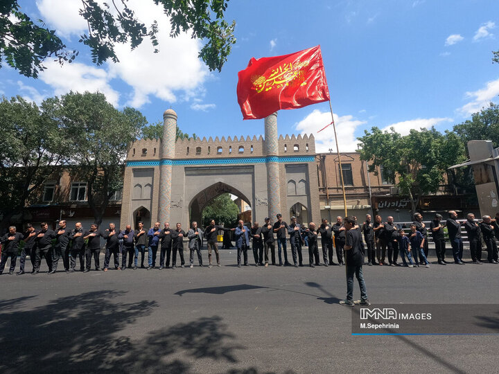 مراسم عزاداری عاشورای حسینی در تبریز