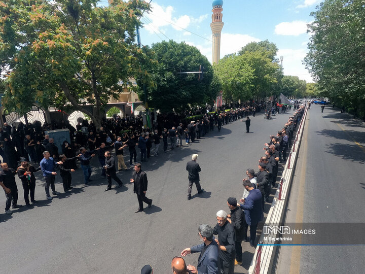 مراسم عزاداری عاشورای حسینی در تبریز