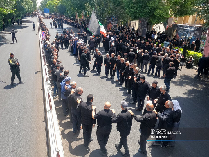 مراسم عزاداری عاشورای حسینی در تبریز