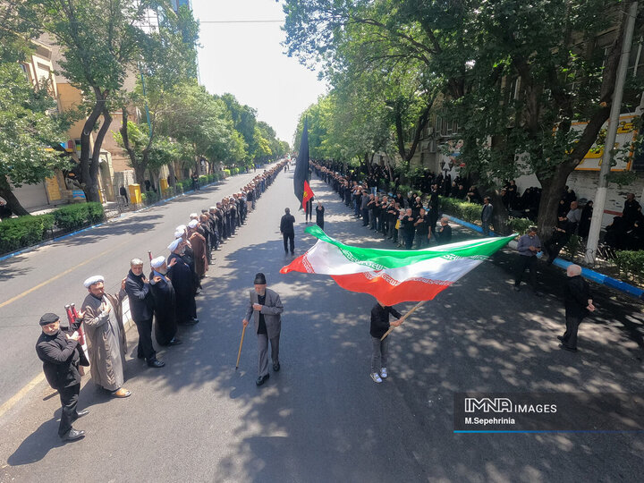 مراسم عزاداری عاشورای حسینی در تبریز
