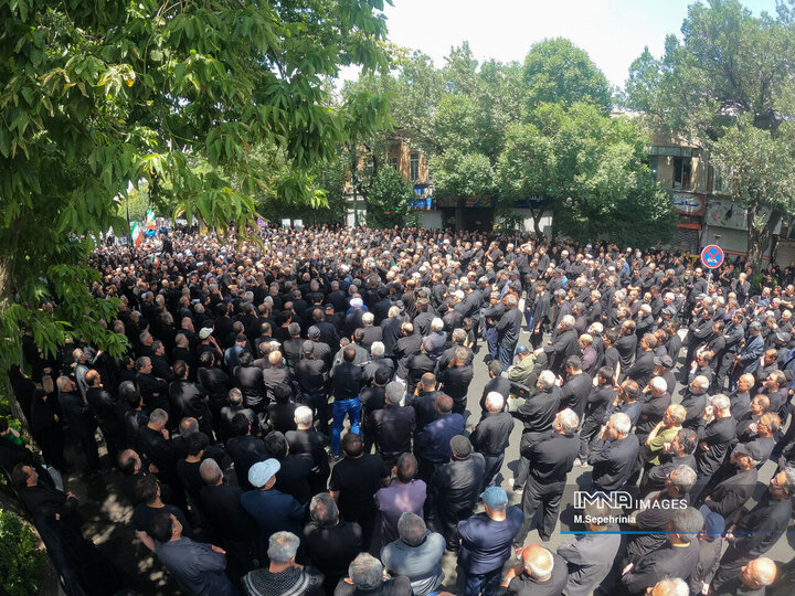 مراسم عزاداری عاشورای حسینی در تبریز