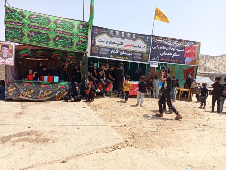 سوگ عاشقانه روستانشینان زیلایی در روز عاشورا